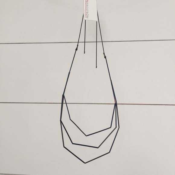 BERGSTROM Geometric Adjustable Necklace NWT - Picture 7 of 8